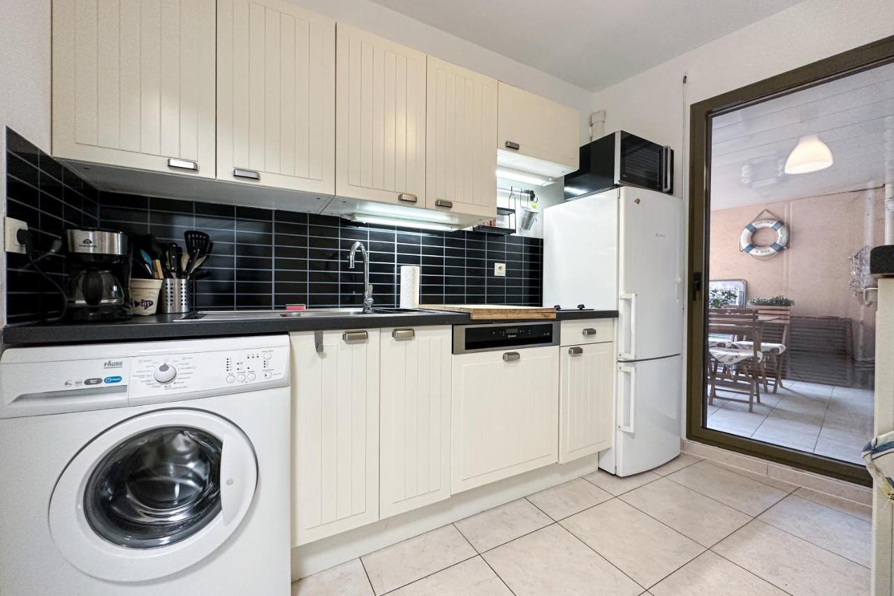 St Roch 2 - Appart 300 M De La Gare, Clim, Terrasse, Garage أنتيب المظهر الخارجي الصورة